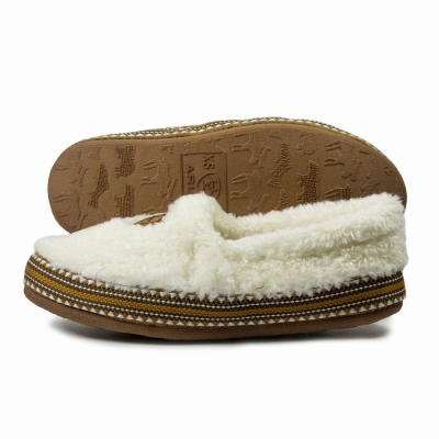 Beige Ariat Snuggle Women's Slippers | VYBI84957