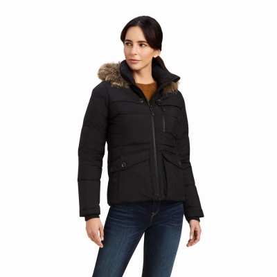 Black Ariat Clairborne Women's Jackets | VFXZ83162