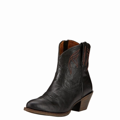 Black Ariat Darlin Women's Booties | PHSJ97580