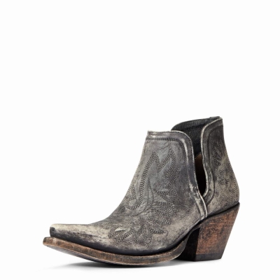 Black Ariat Dixon Women's Booties | OMRK09268