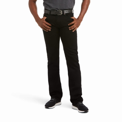 Black Ariat M7 Slim Legacy Men's Pants | SMHL61325