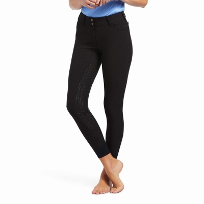 Black Ariat Prelude Full Seat Breech Women's Pants | UVFK49206