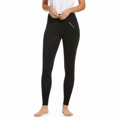 Black Ariat Prevail Insulated Knee Patch Women's Pants | SQUG31870