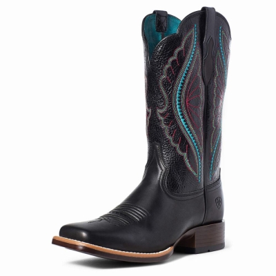 Black Ariat PrimeTime Women's Western Boots | OKXC17654