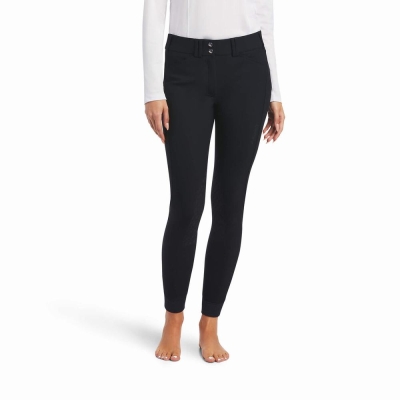 Black Ariat Tri Factor Grip Women's Pants | MSCX32540