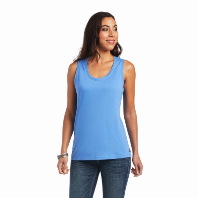 Blue Ariat Element Women's Tops | TNLD45726