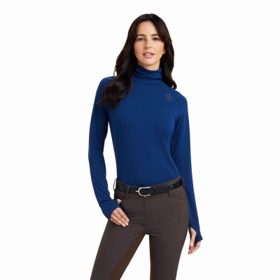 Blue Ariat Venture Women's Tops | RNSV46530