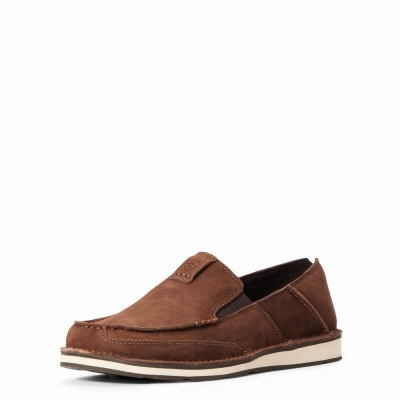 Brown Ariat Cruiser Men's Sneakers | UXSW97046