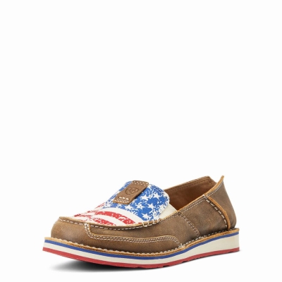 Brown Ariat Cruiser Women's Sneakers | GLCI52103