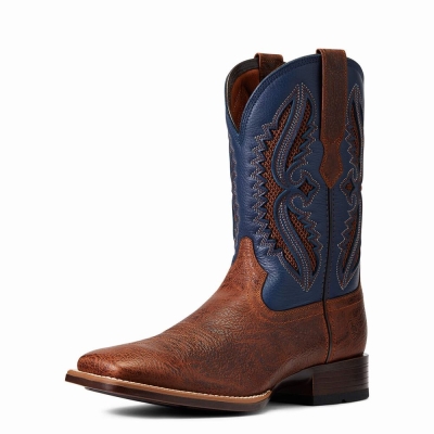 Brown Ariat Rowder VentTEK 360 Men's Western Boots | XFSL39780