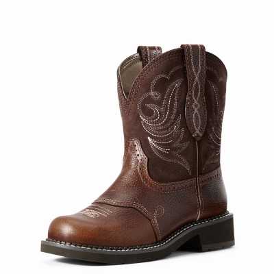 Copper Ariat Fatbaby Heritage Dapper Women's Western Boots | QFYM01287