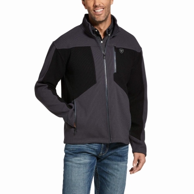 Grey Ariat Austin Men's Jackets | TRPN04193