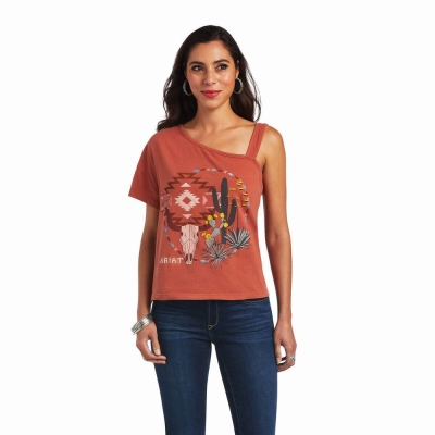 Multicolor Ariat Around and Around Women's Tops | EBYI49071