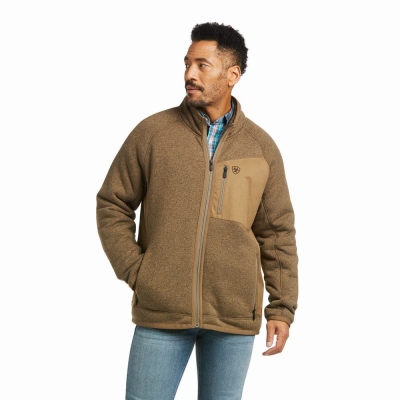 Multicolor Ariat Bluff Men's Jackets | FRZJ56178