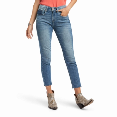 Multicolor Ariat Boyfriend High Rise Jordana Women's Skinny Jeans | PTFU34078