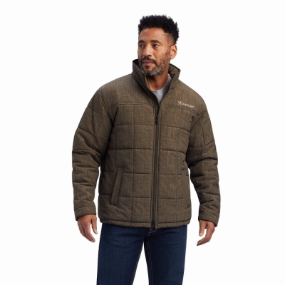 Multicolor Ariat Crius Insulated Men's Jackets | PXSH71265