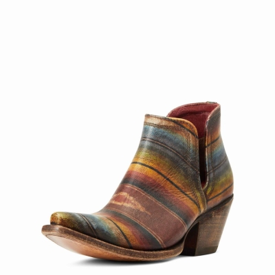 Multicolor Ariat Dixon Women's Booties | MPSH89247