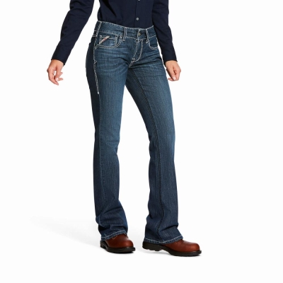 Multicolor Ariat FR Stretch DuraLight Ella Women's Jeans | RWNS12765