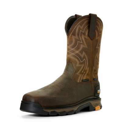 Multicolor Ariat Intrepid Force Waterproof Composite Toe Men's Waterproof Boots | QIYG75096