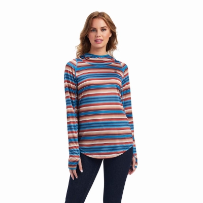 Multicolor Ariat Laguna Women's Tops | YWNJ83961