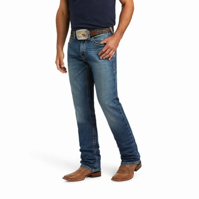 Multicolor Ariat M2 Traditional Relaxed Stretch Wilson Stackable Cut Men's Pants | NRSP08162