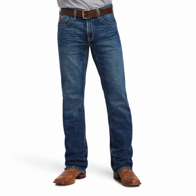 Multicolor Ariat M5 Marston Men's Straight-Fit Jeans | DGUL96187