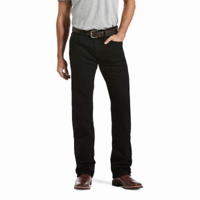 Multicolor Ariat M5 Slim Stretch Legacy Black Men's Pants | OACP28975