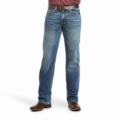 Multicolor Ariat M5 Slim Stretch Stillwell Men's Pants | BIKW34091