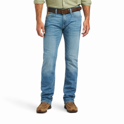 Multicolor Ariat M7 Slim Stretch Julian Men's Straight-Fit Jeans | QZGA95740