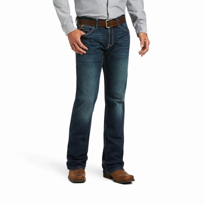 Multicolor Ariat M7 Slim TekStretch Marcello Men's Straight-Fit Jeans | QSXH65207