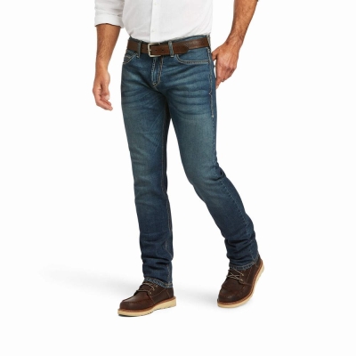 Multicolor Ariat M8 Modern TekStretch Sebastian Men's Straight-Fit Jeans | UONC67154