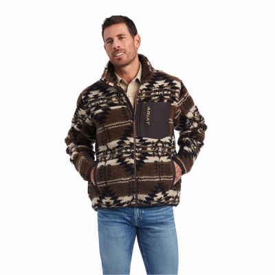 Multicolor Ariat Mammoth Men's Hoodies | LWVJ47891