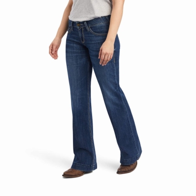 Multicolor Ariat Mid Rise Amaryllis Women's Skinny Jeans | PWGR78541