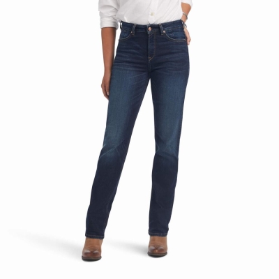 Multicolor Ariat Premium High Rise Stretch Women's Straight-Fit Jeans | DKQT82057