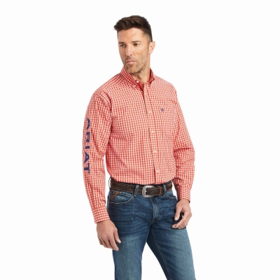 Multicolor Ariat Pro Series Team Malcolm Classic Fit Men's Shirts | MROZ75918