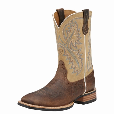 Multicolor Ariat Quickdraw Men's Western Boots | ZHKE60923