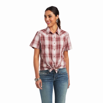 Multicolor Ariat REAL Billie Women's Tops | IDAX41568