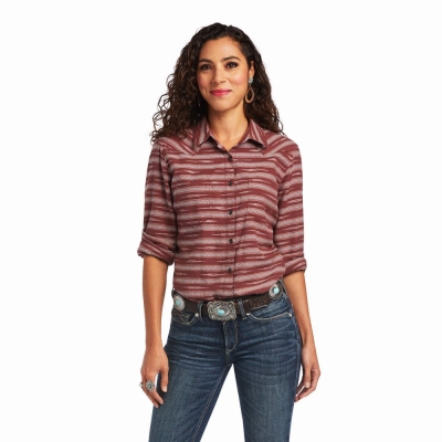 Multicolor Ariat REAL Billie Women's Tops | YXWN15734