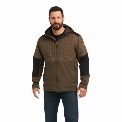 Multicolor Ariat Rebar Cloud 9 Insulated Men's Jackets | QAKJ06349