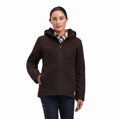 Multicolor Ariat Rebar DuraCanvas Insulated Women's Jackets | XEQS94317