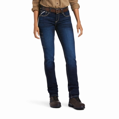 Multicolor Ariat Rebar Perfect Rise Flex Riveter Women's Skinny Jeans | CVYJ96302