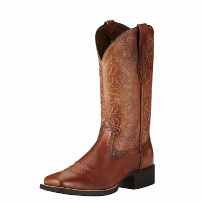 Multicolor Ariat Round Up Remuda Women's Western Boots | GNIP74061