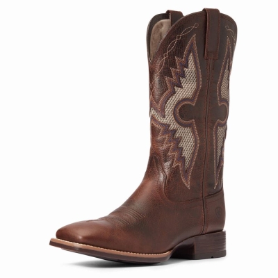 Multicolor Ariat Solado VentTEK Men's Western Boots | HPYG74125