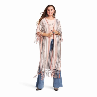 Multicolor Ariat Sunset Wrap Women's Tops | SLCH58927