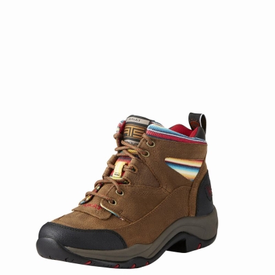 Multicolor Ariat Terrain Women's Hiking Boots | AFNG85193