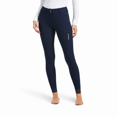 Navy Ariat Tri Factor Grip Women's Pants | AONF38962