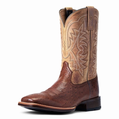 Red Ariat Night Life Ultra Men's Western Boots | LYVJ40176