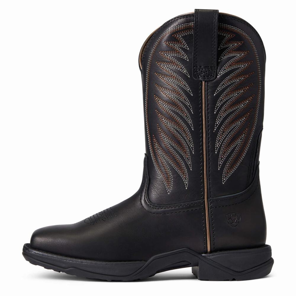 Black Ariat Anthem 2.0 Women's Western Boots | QCKG43028