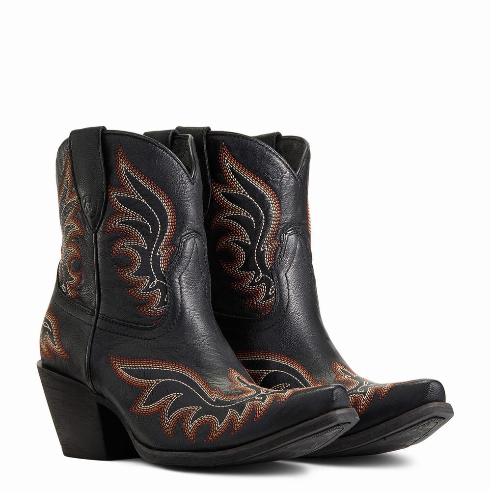 Black Ariat Chandler Women's Booties | BEUS54097