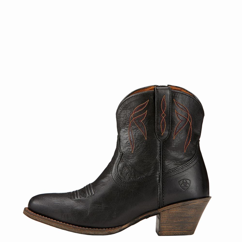 Black Ariat Darlin Women's Booties | PHSJ97580